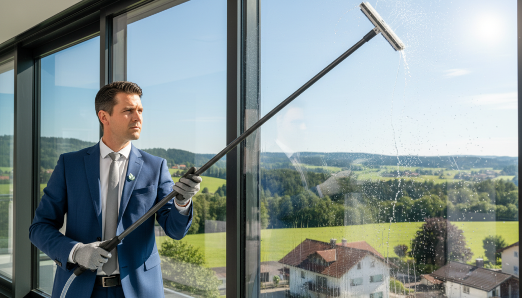 Fensterreinigung mit Osmosewasser  ✓ Streifenfrei