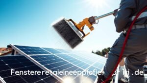 Saubere Solarpanels, mehr Ertrag