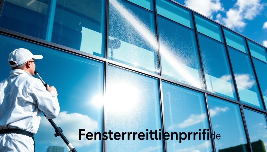 Werterhalt Ihrer Immobilie durch professionelle Glaspflege.