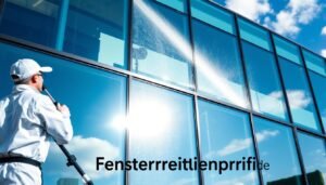 Werterhalt Ihrer Immobilie durch professionelle Glaspflege.