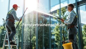 Wie wir 500qm Glasfläche streifenfrei ohne Chemie gereinigt haben